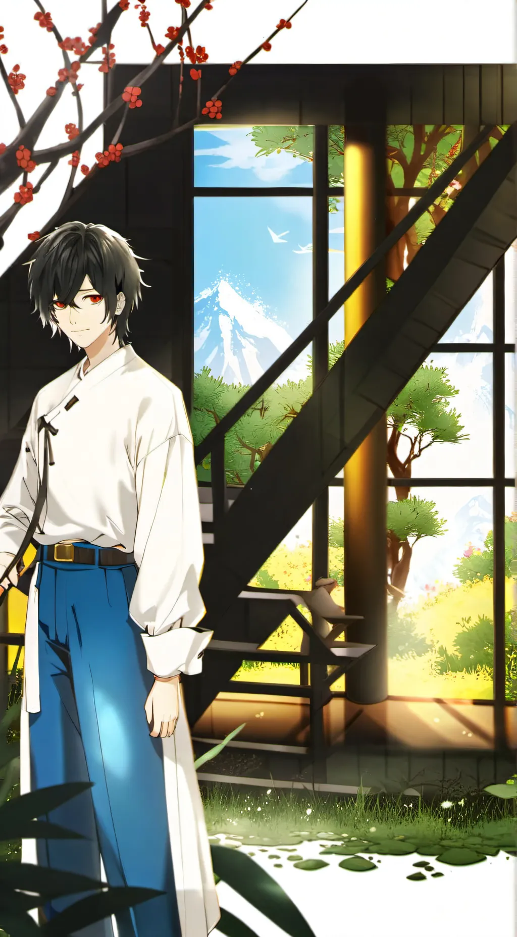 ai character: Grox background