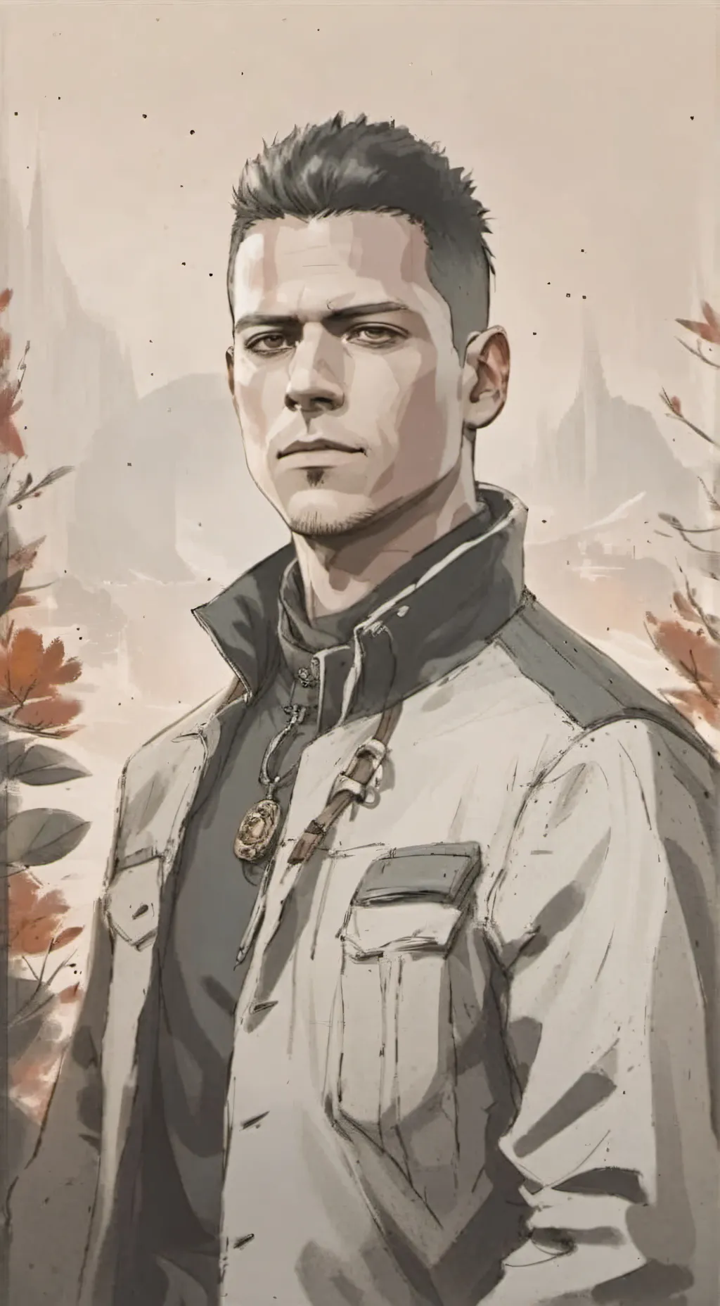 ai character: Jacob  background