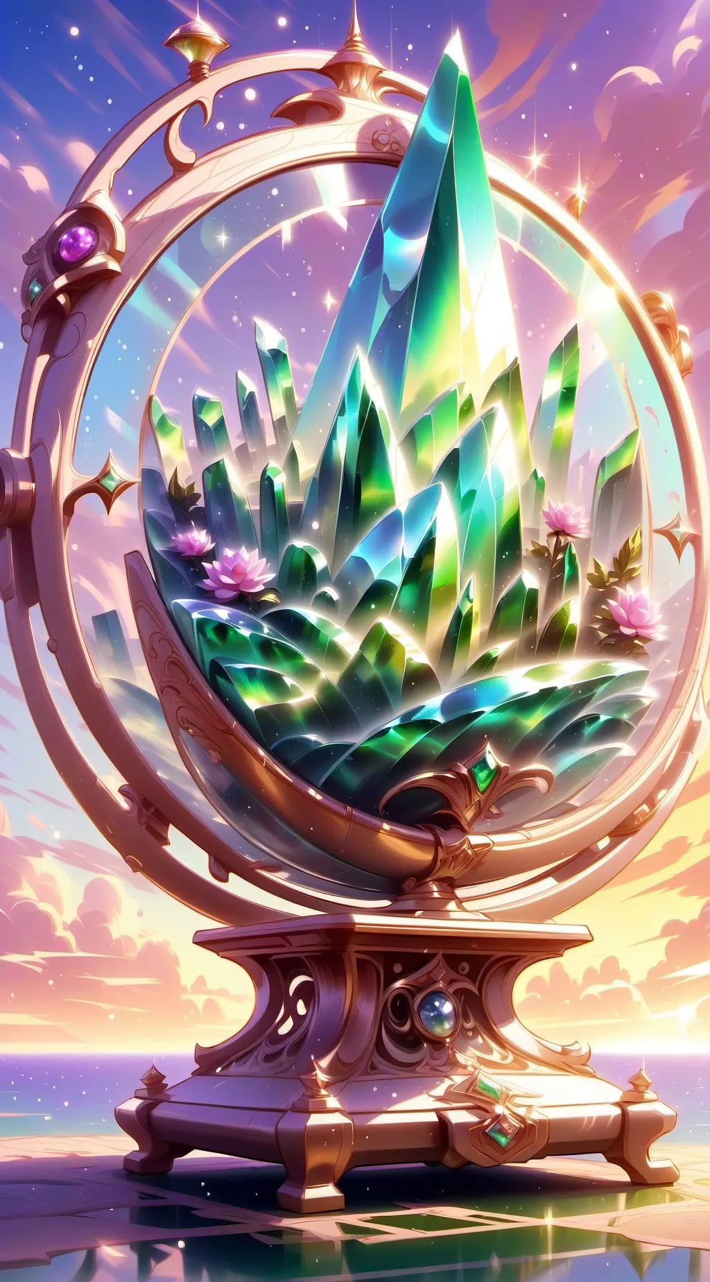 ai character: Vee background