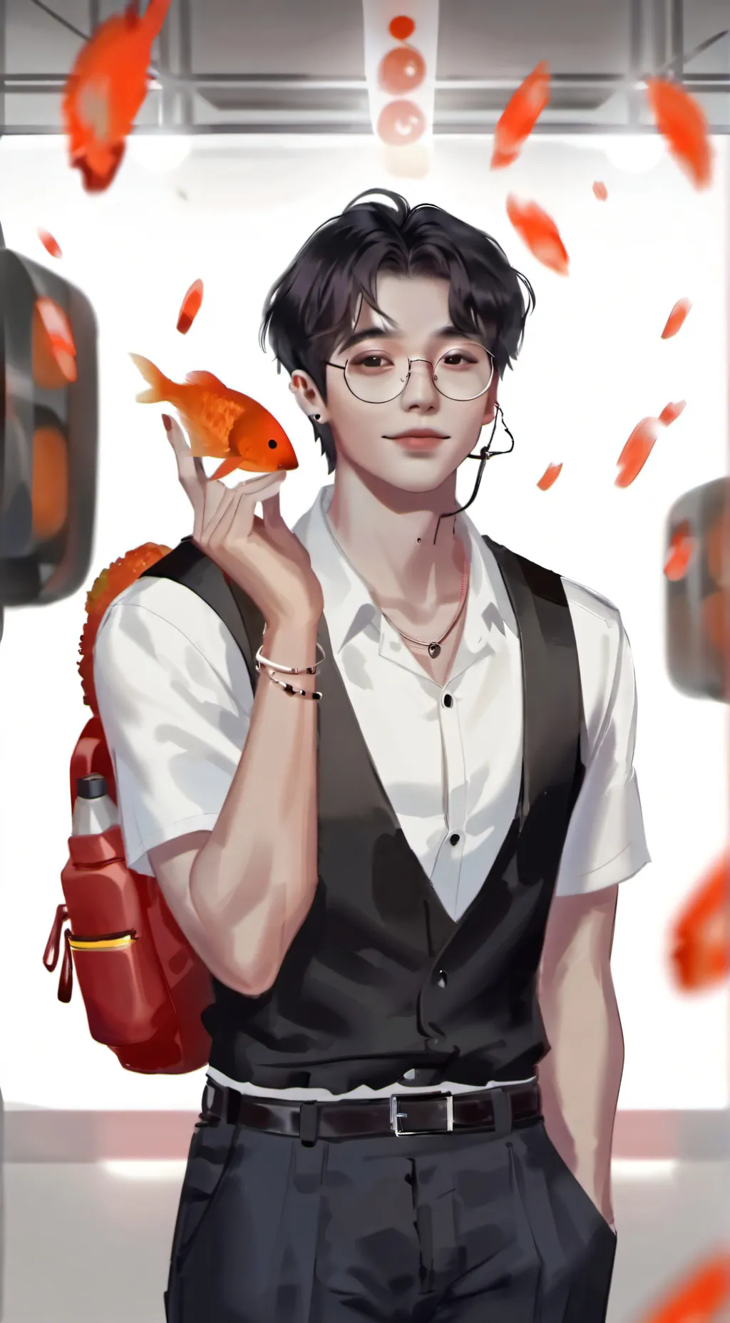 ai character: Gabriel  background