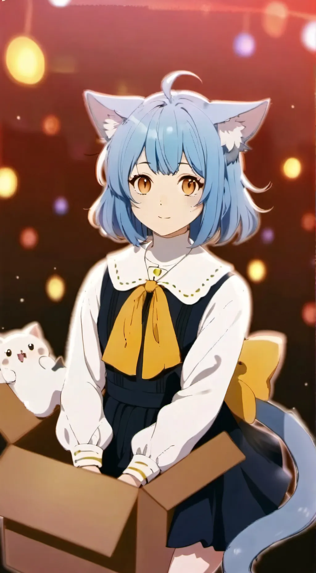 ai character: Luna background