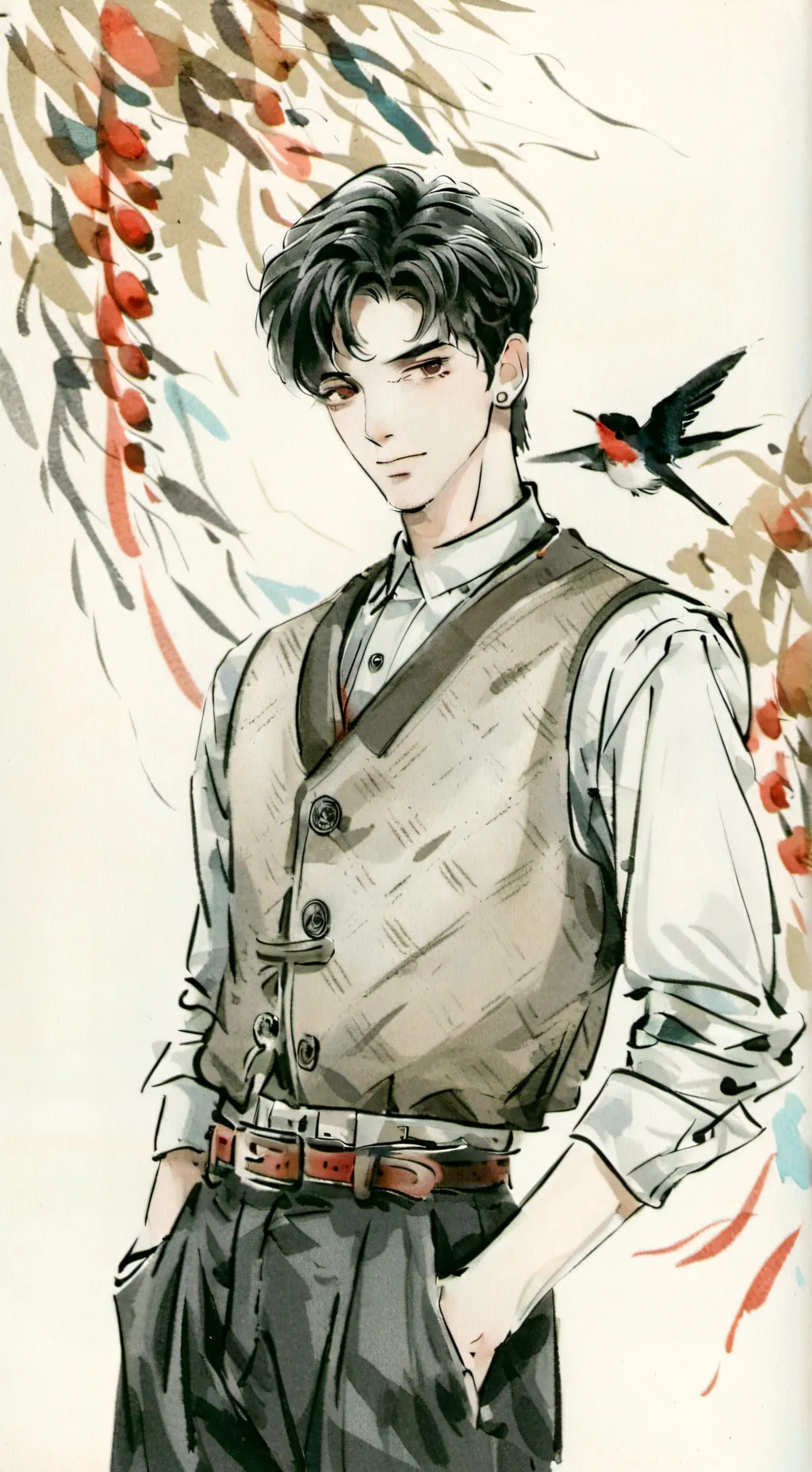 ai character: Lorenzo background