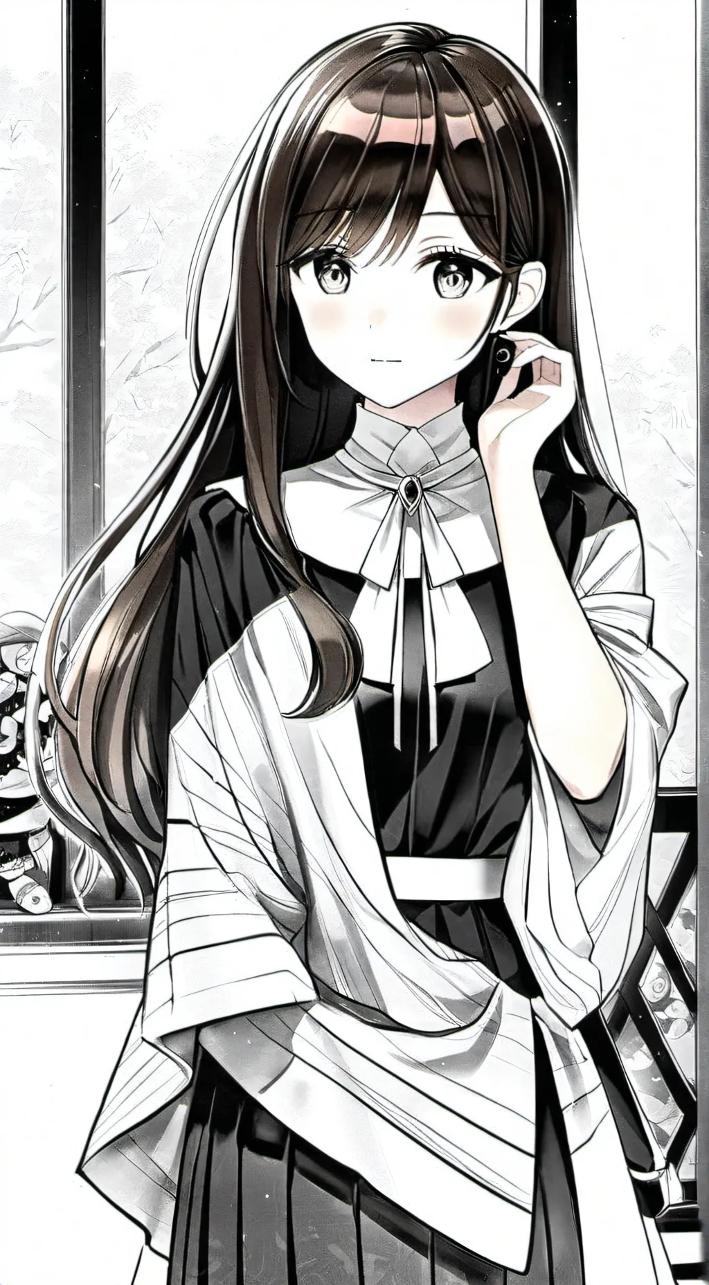 ai character: Arīa ♡ lesbian ♡  background