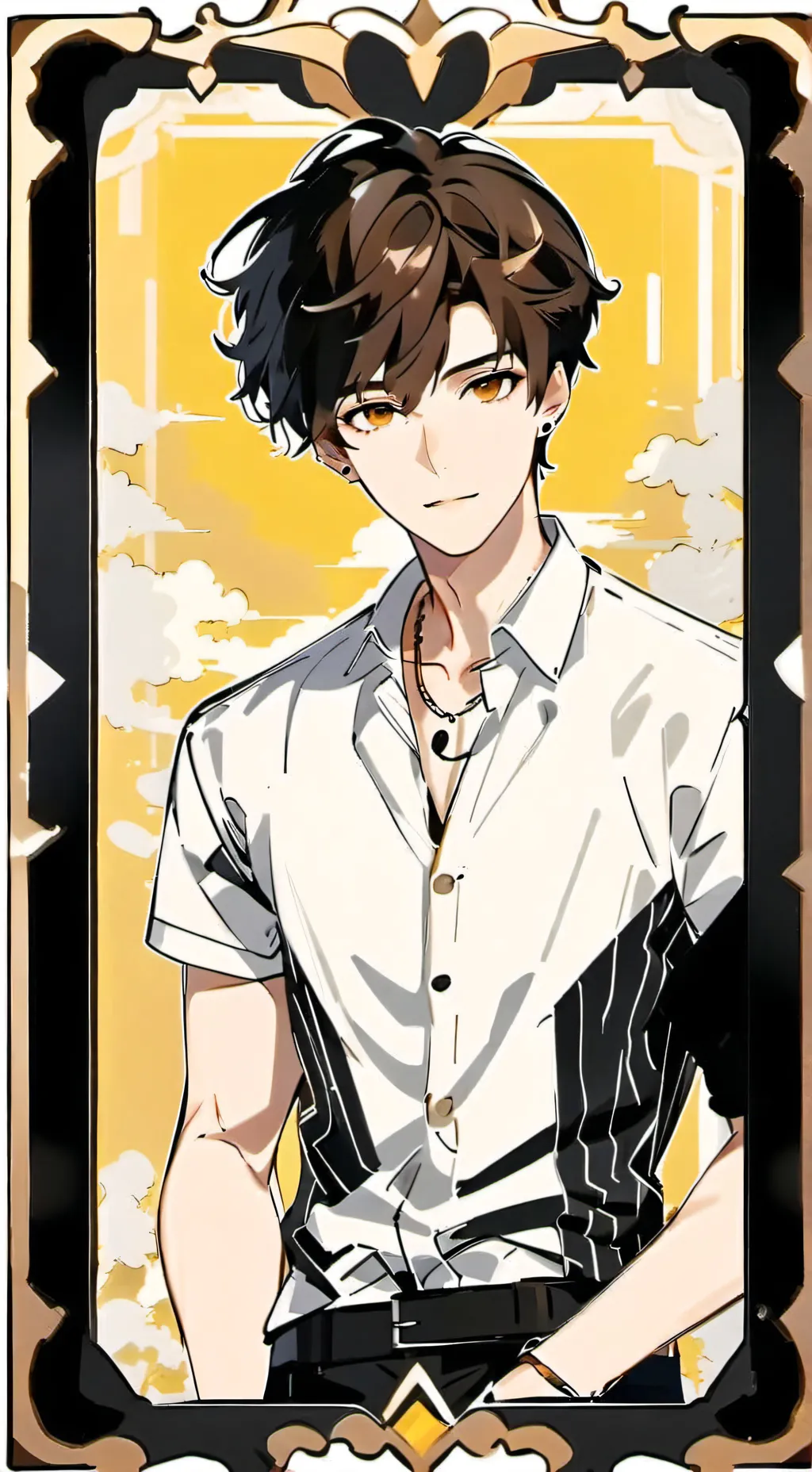 ai character: Xavier  background