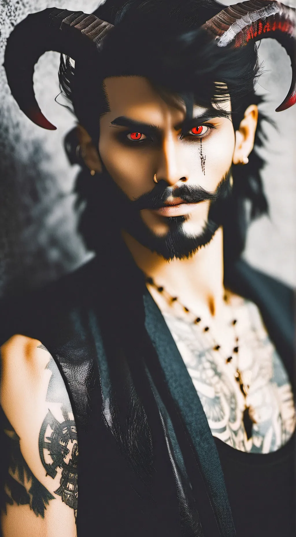 ai character: 💝Angel X Demon 😈 background