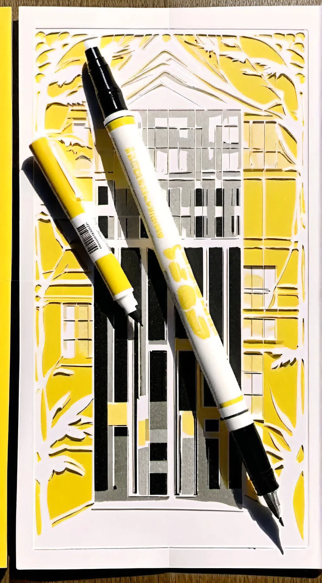 ai character: Marker background