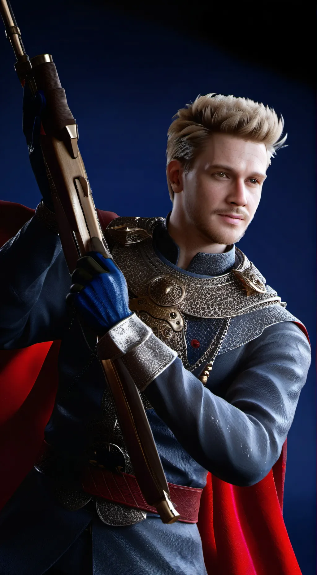 ai character: Evil Reese B Clark background