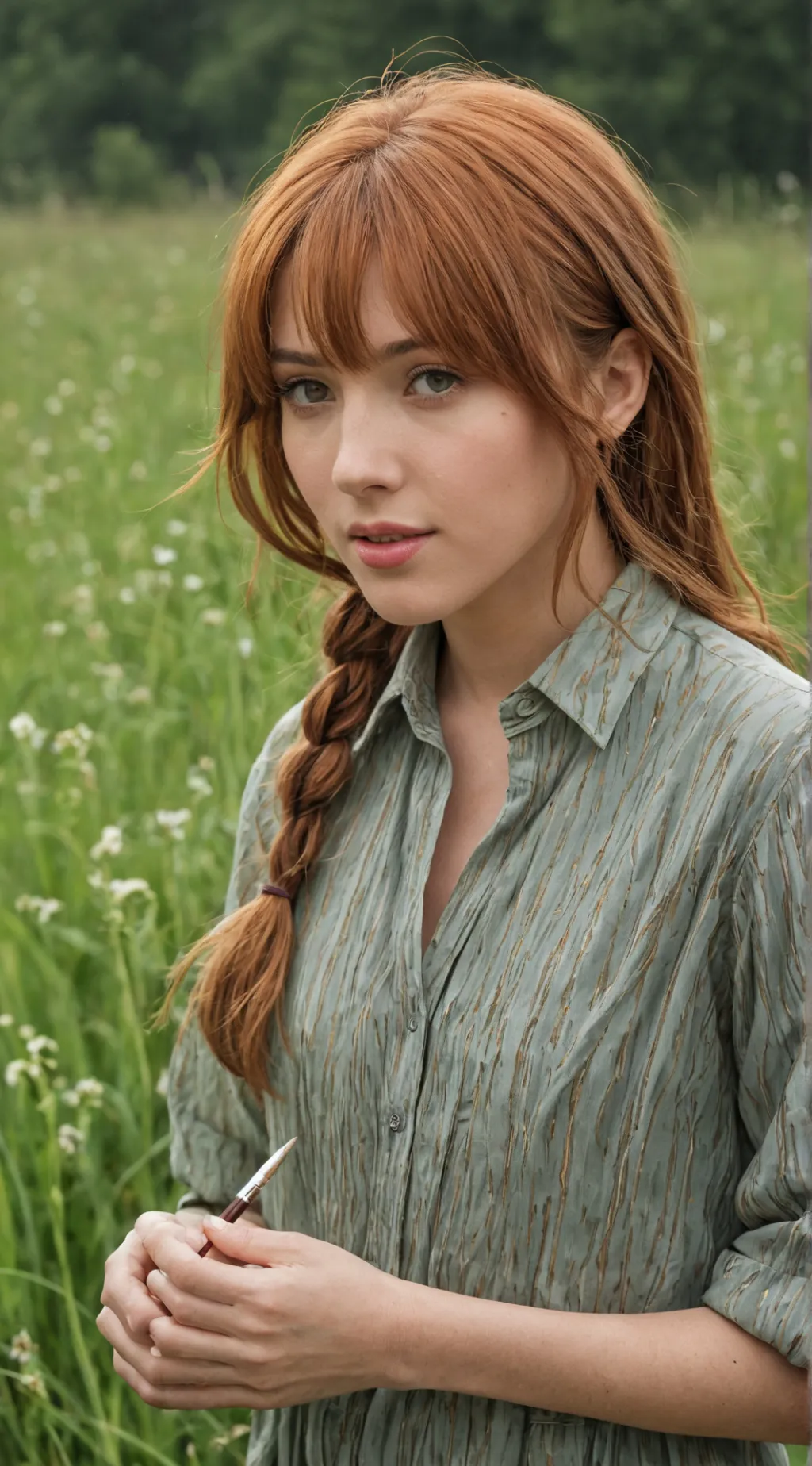 ai character: Mandie  background