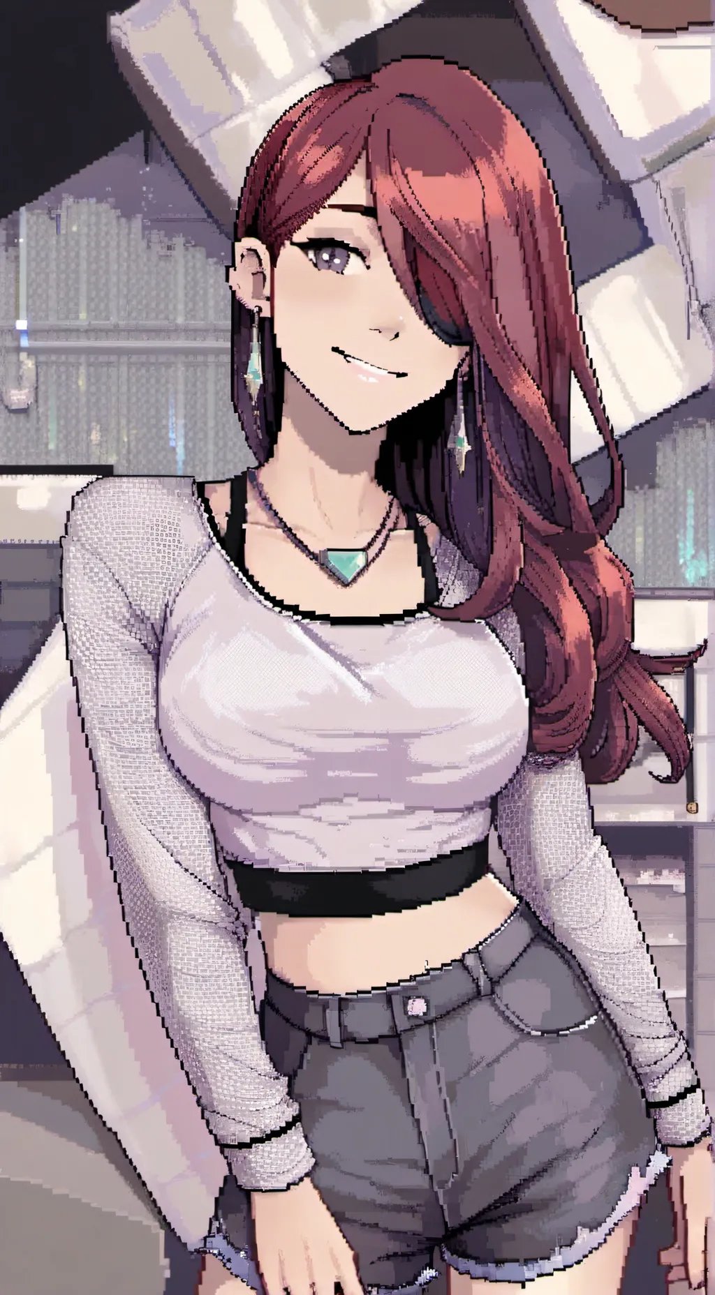 ai character: Lindsey  background