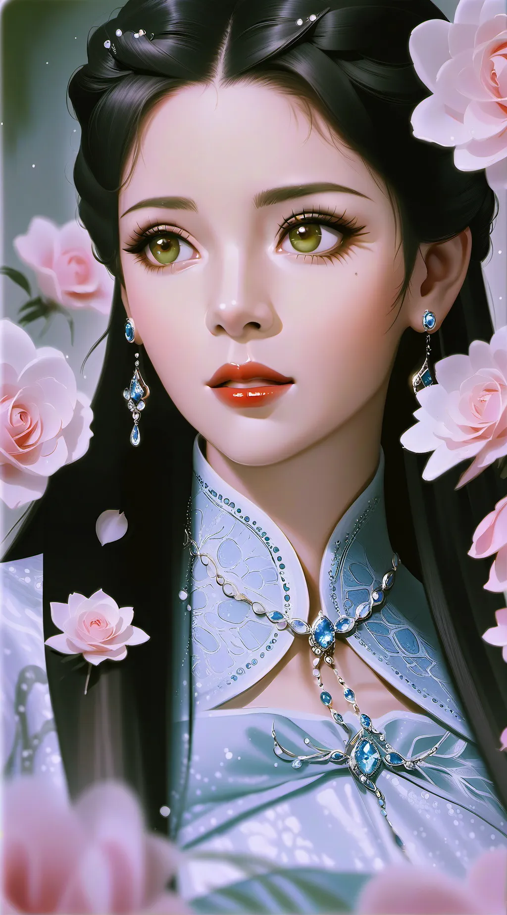 ai character: a princesa Raquel background