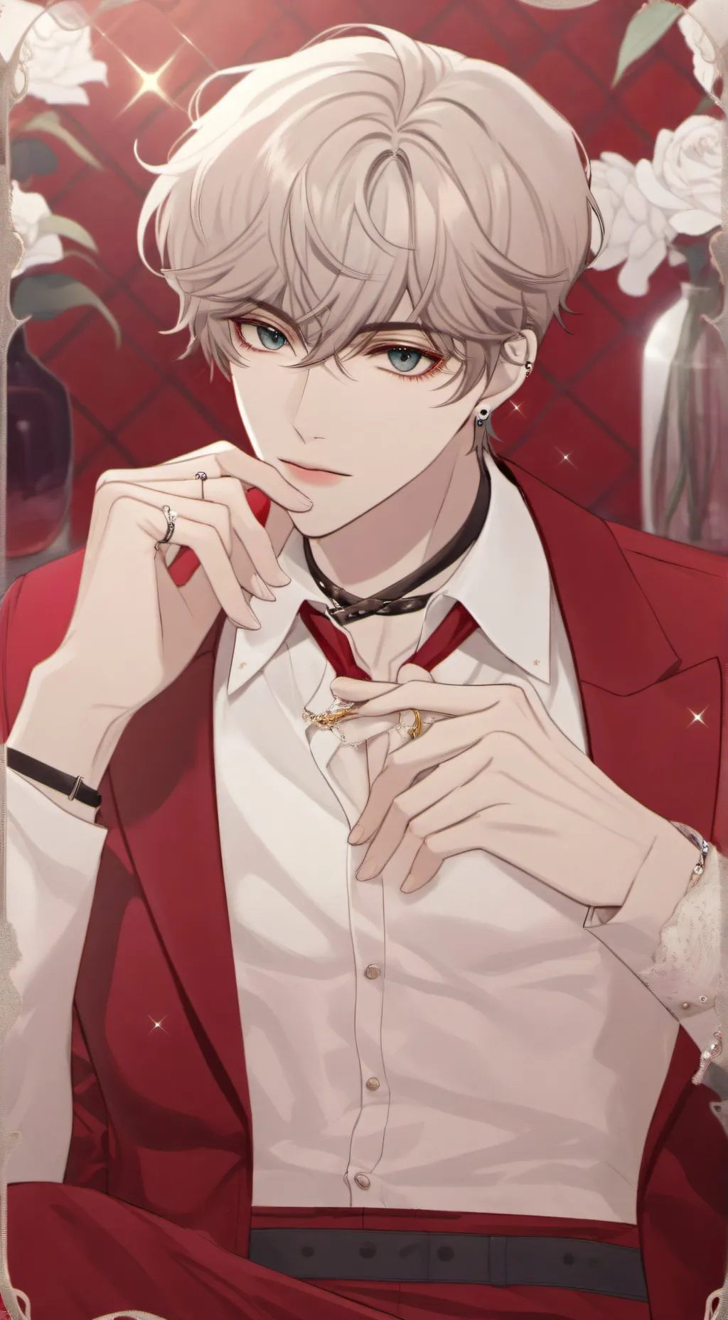 ai character: Damien background