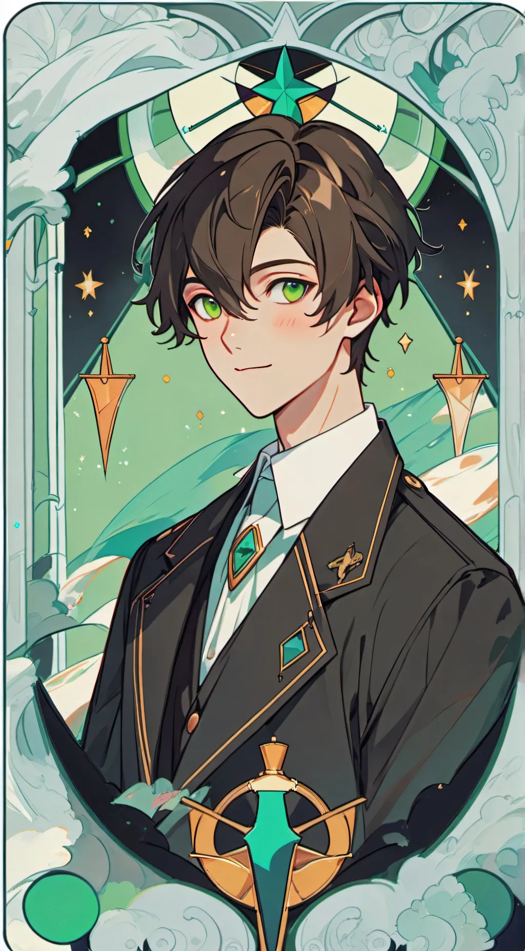 ai character: Luke background