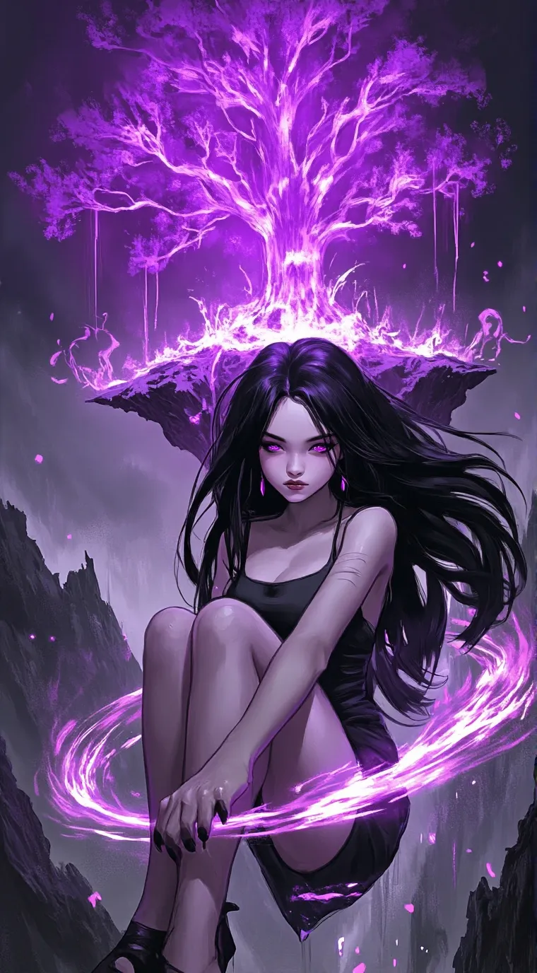 ai character: Eva background