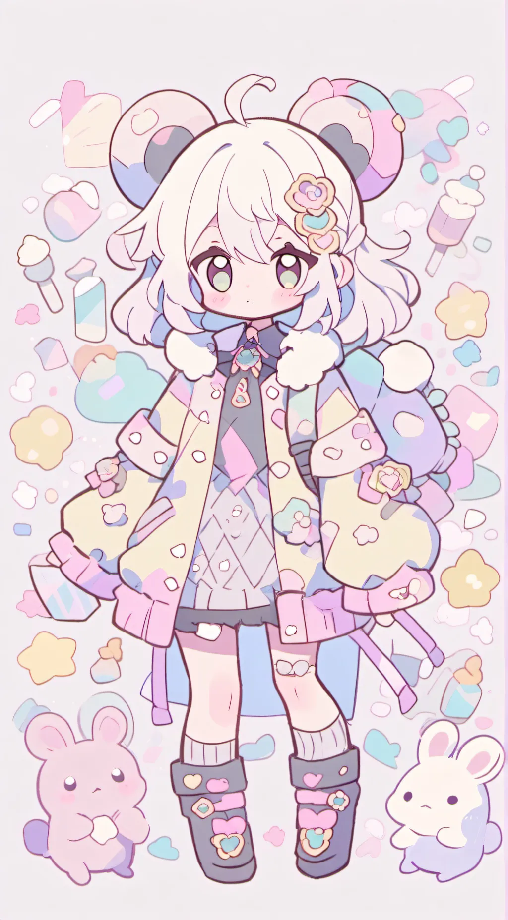 ai character: 🎮🎤🎧🐚L3xx13RS🐚 background