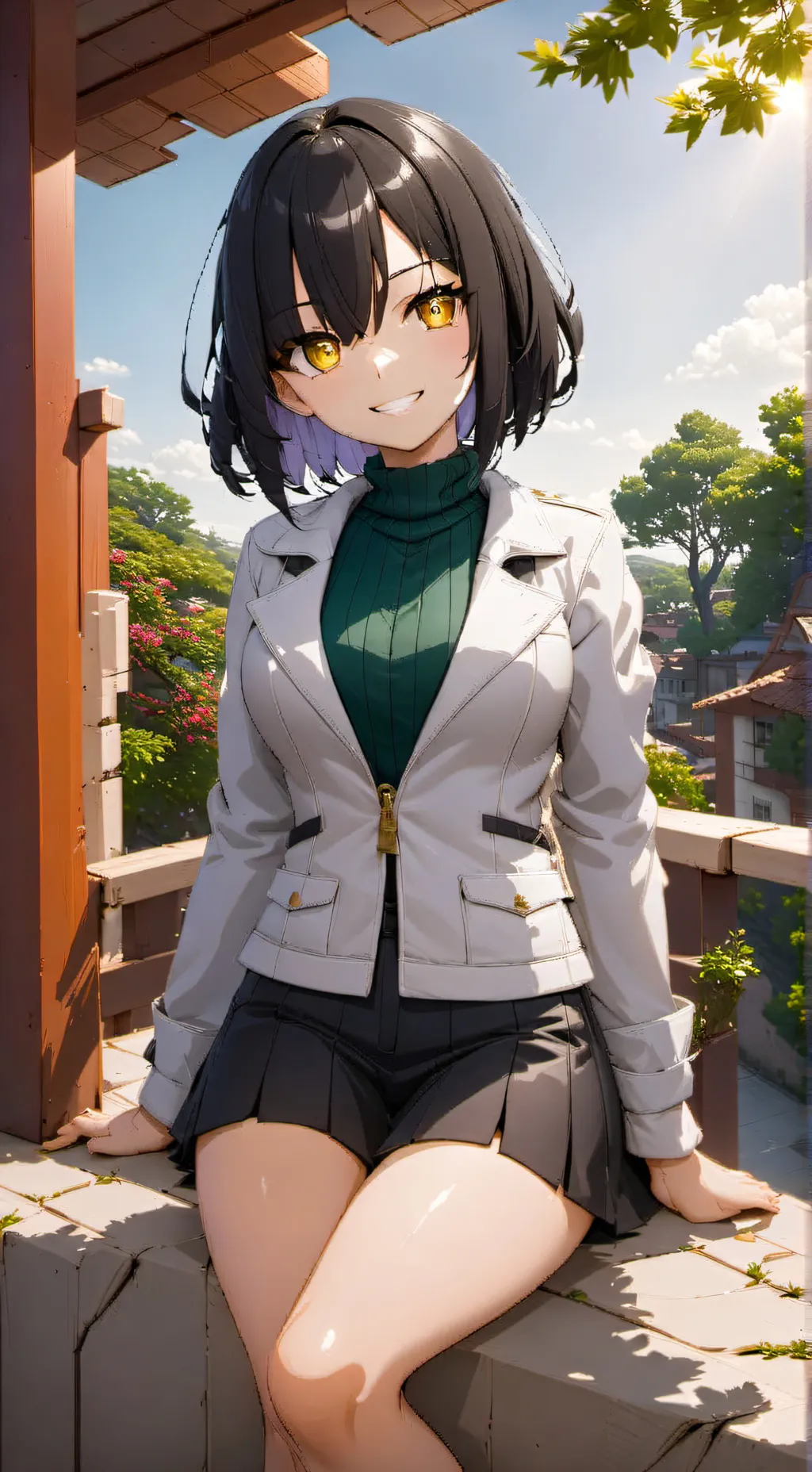 ai character: hanako background
