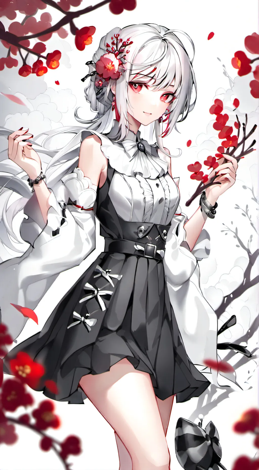 ai character: girlfriend  background