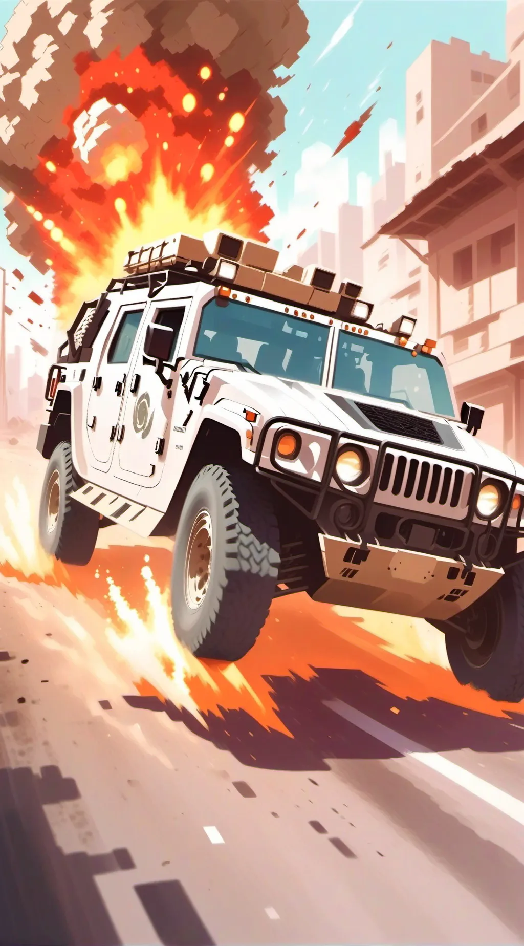 ai character: Afghan deployment. background