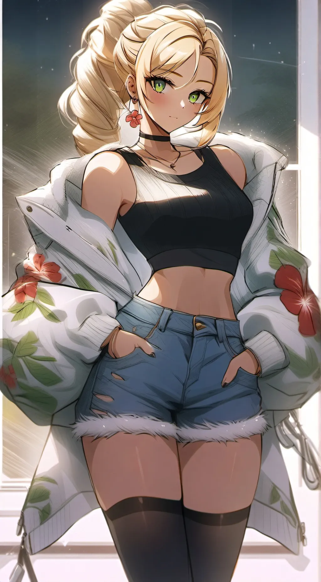 ai character: Leila J. Maddison background