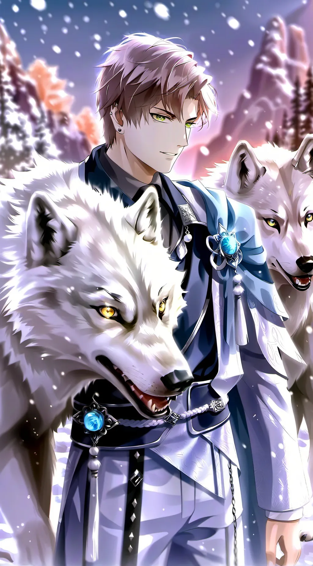 ai character: Adrian background