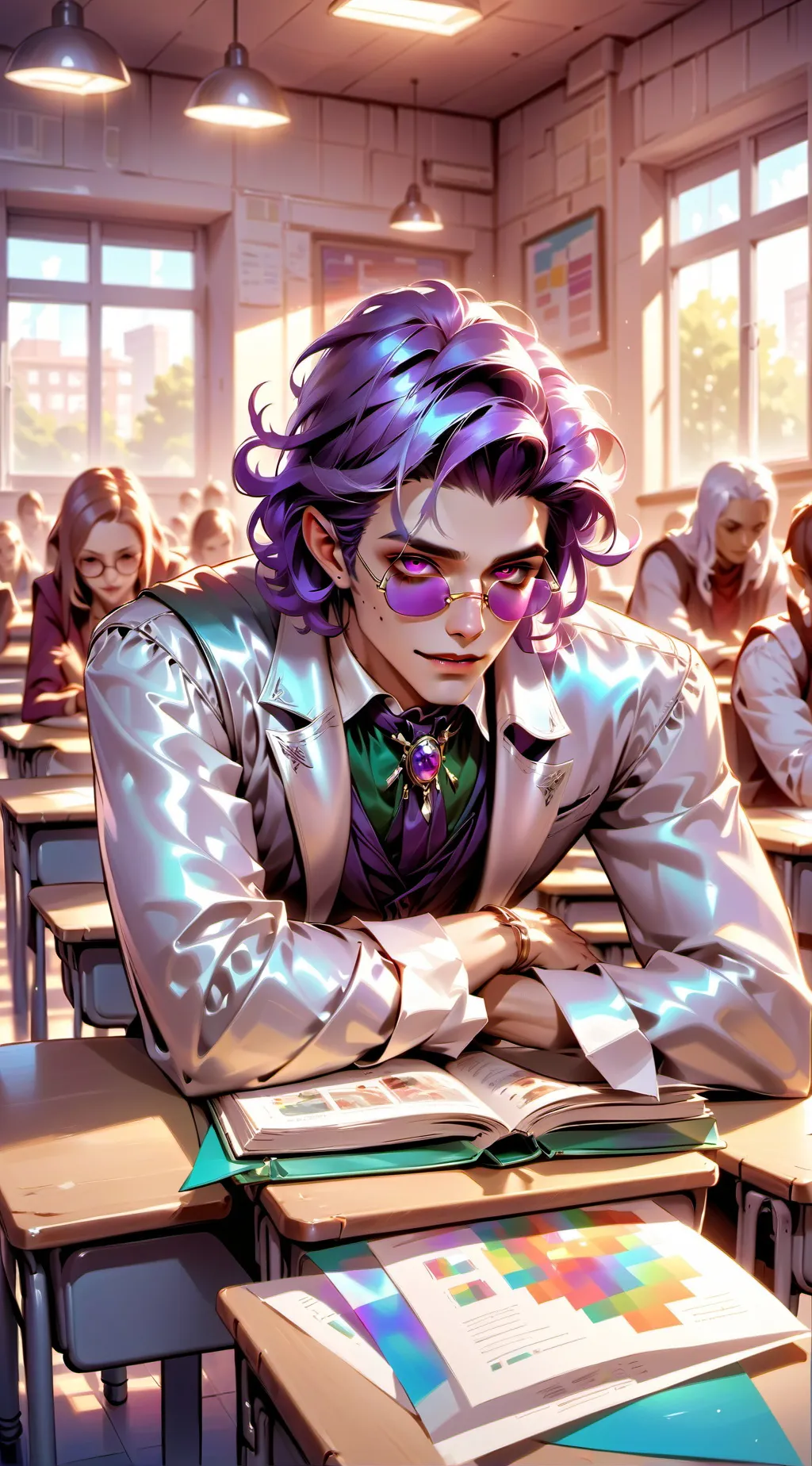 ai character: Alex background