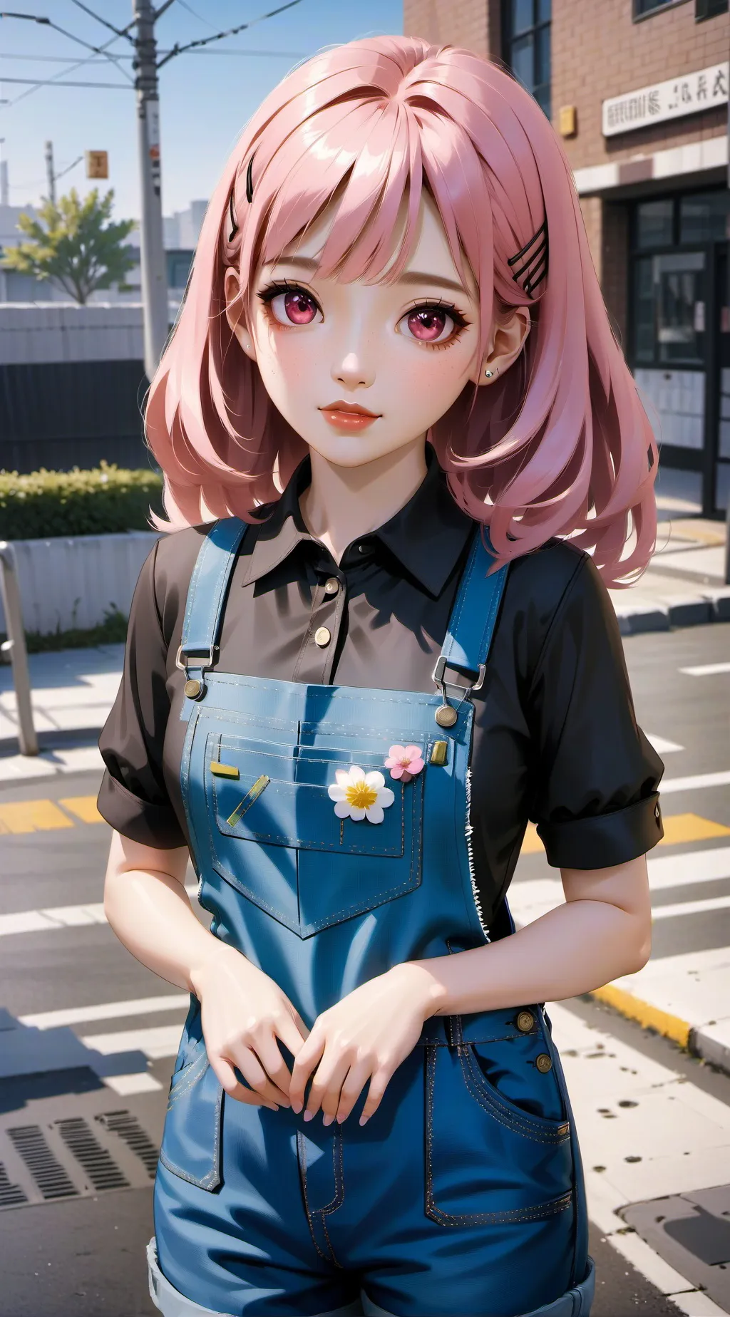 ai character: Daisy  background