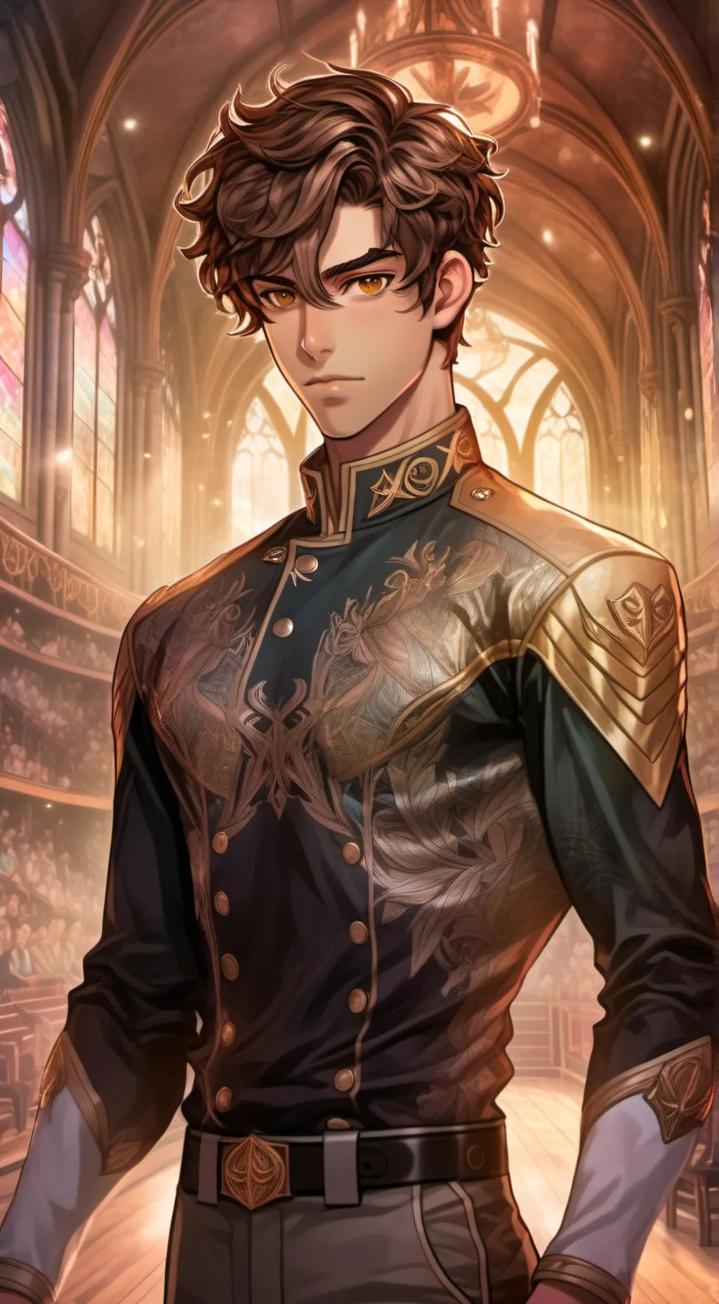 ai character: 🧡《leonardo》🧡 background