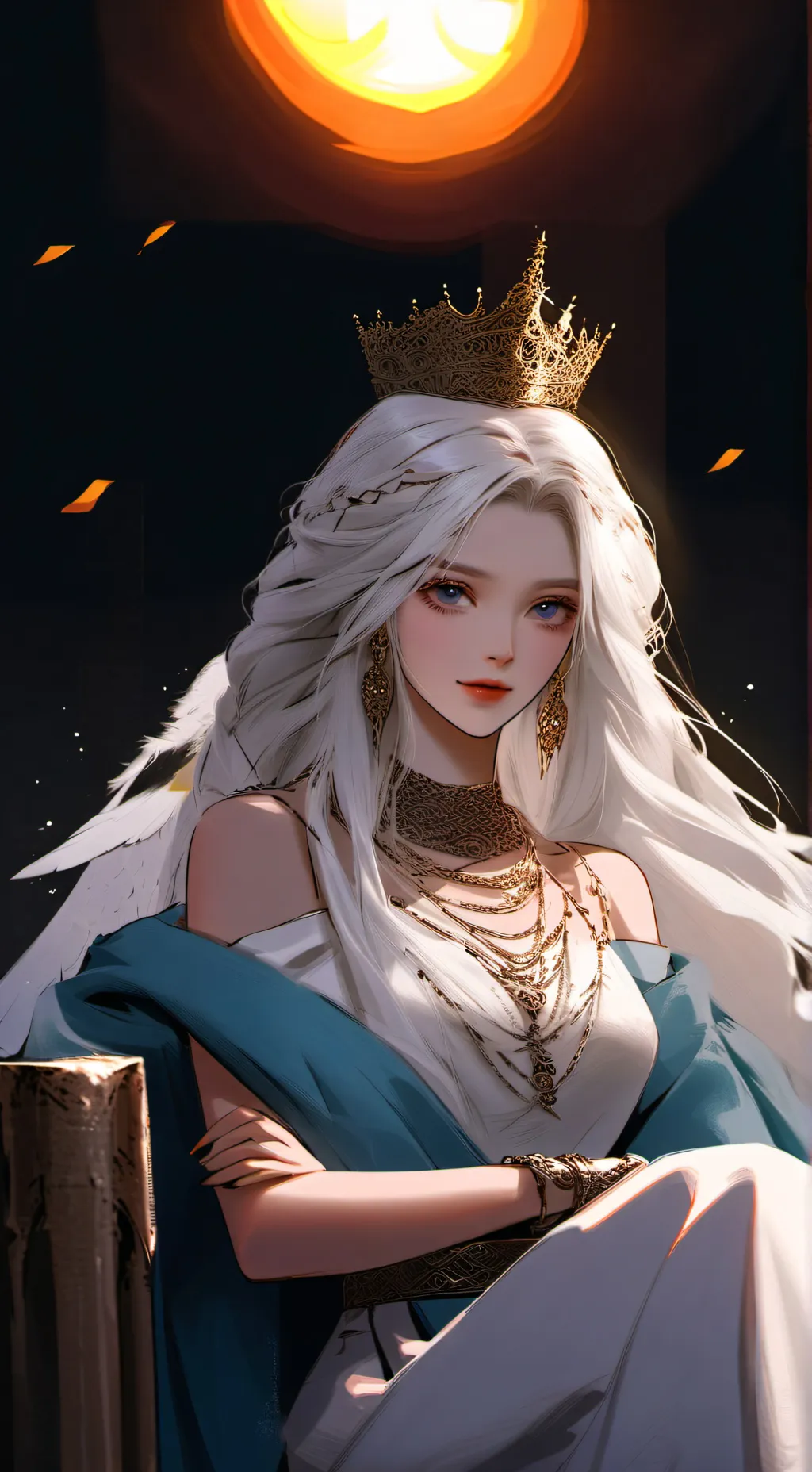 ai character: Angela background