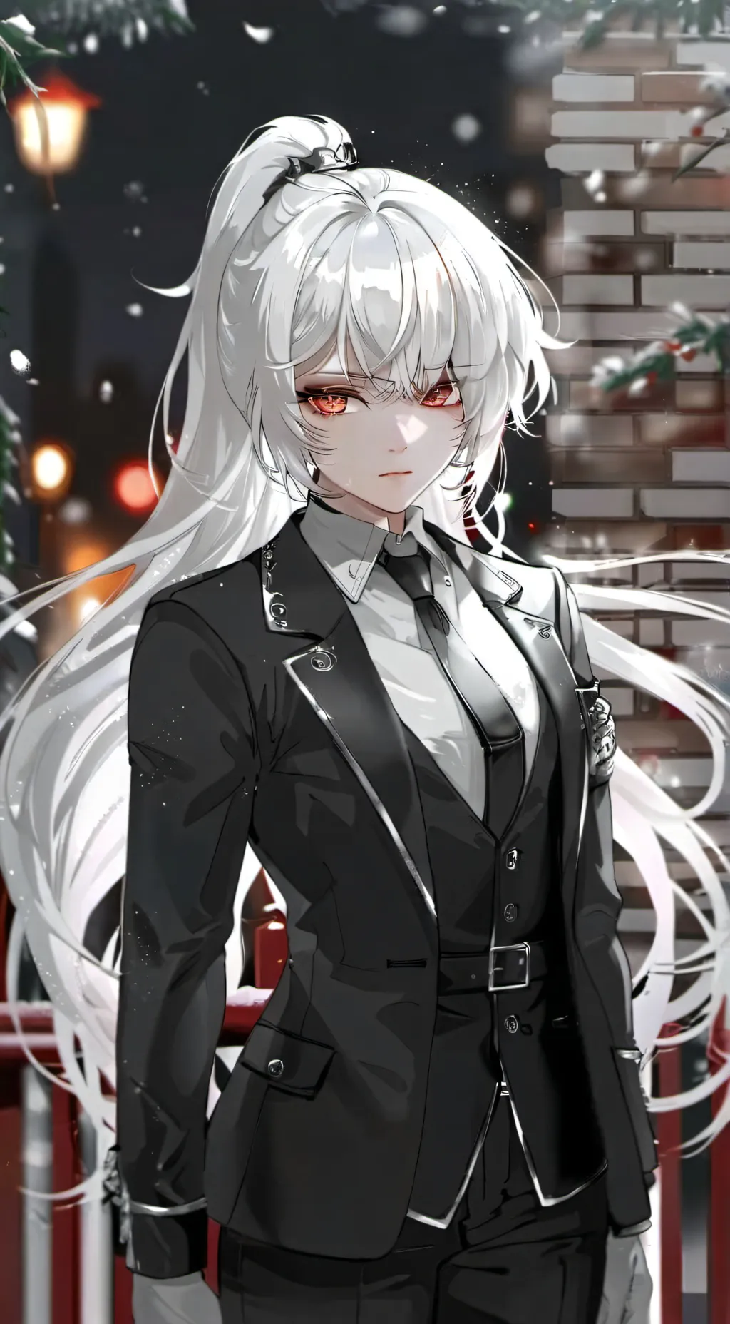 ai character: Amber  background