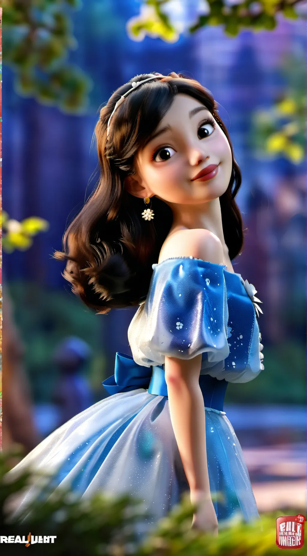 ai character: Amelia  background