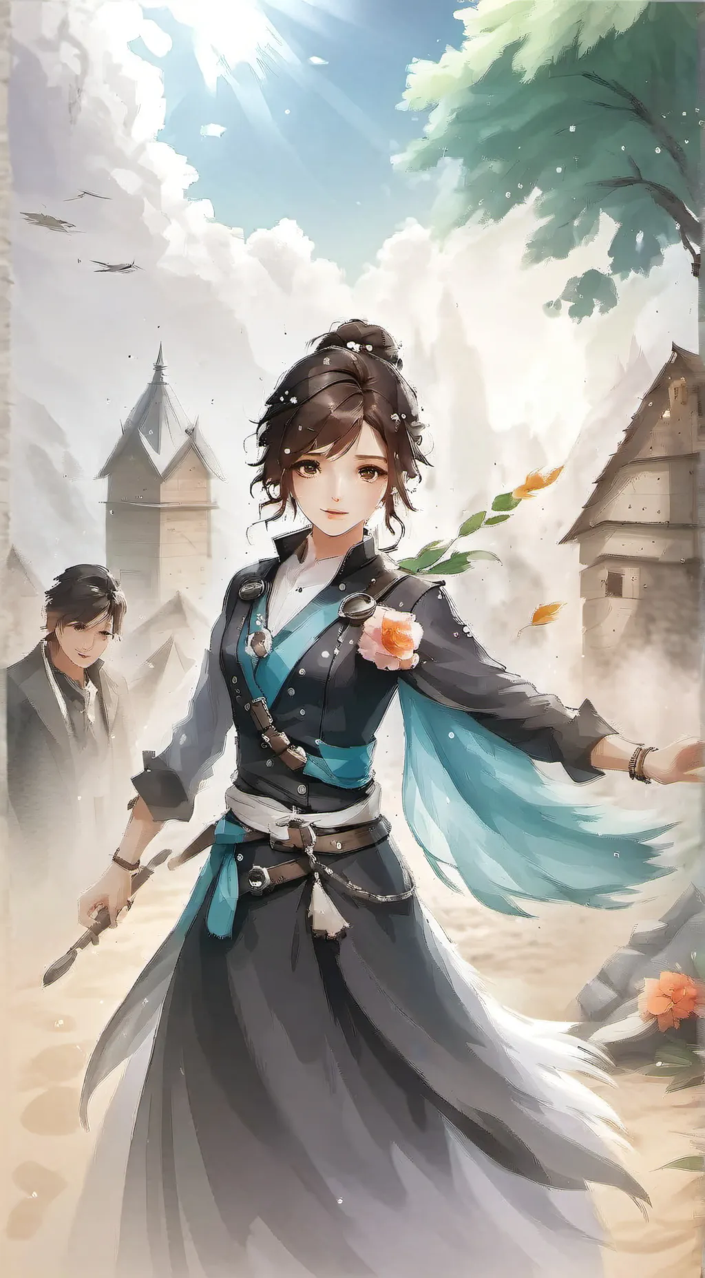 ai character: Book BFDI drunk!? background