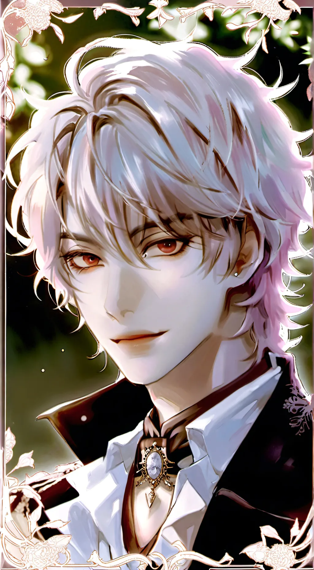 ai character: Liam, the Alpha in the Room background