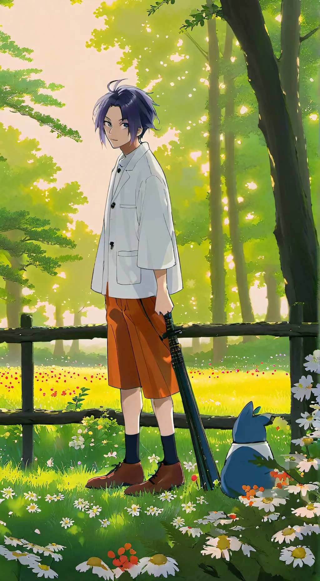 ai character: Nicol  background