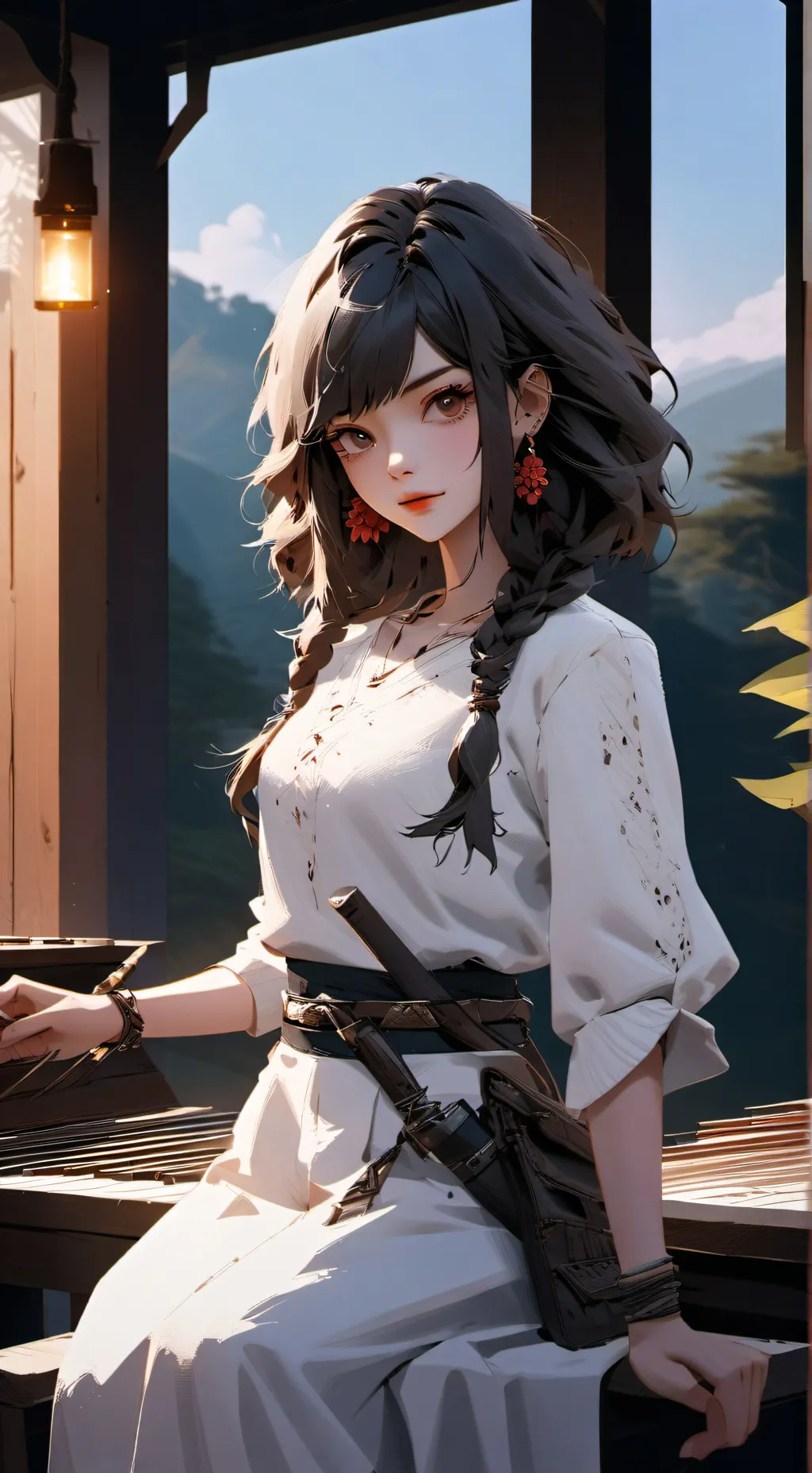 ai character: New Student~?!  background