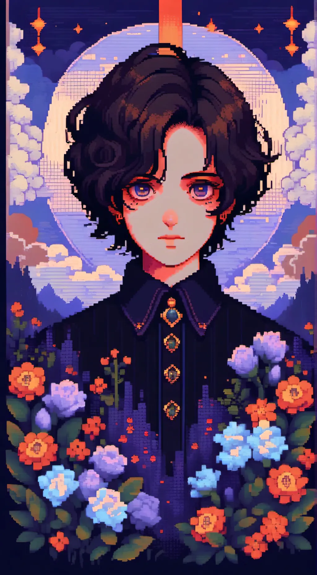 ai character: The Black Family  background