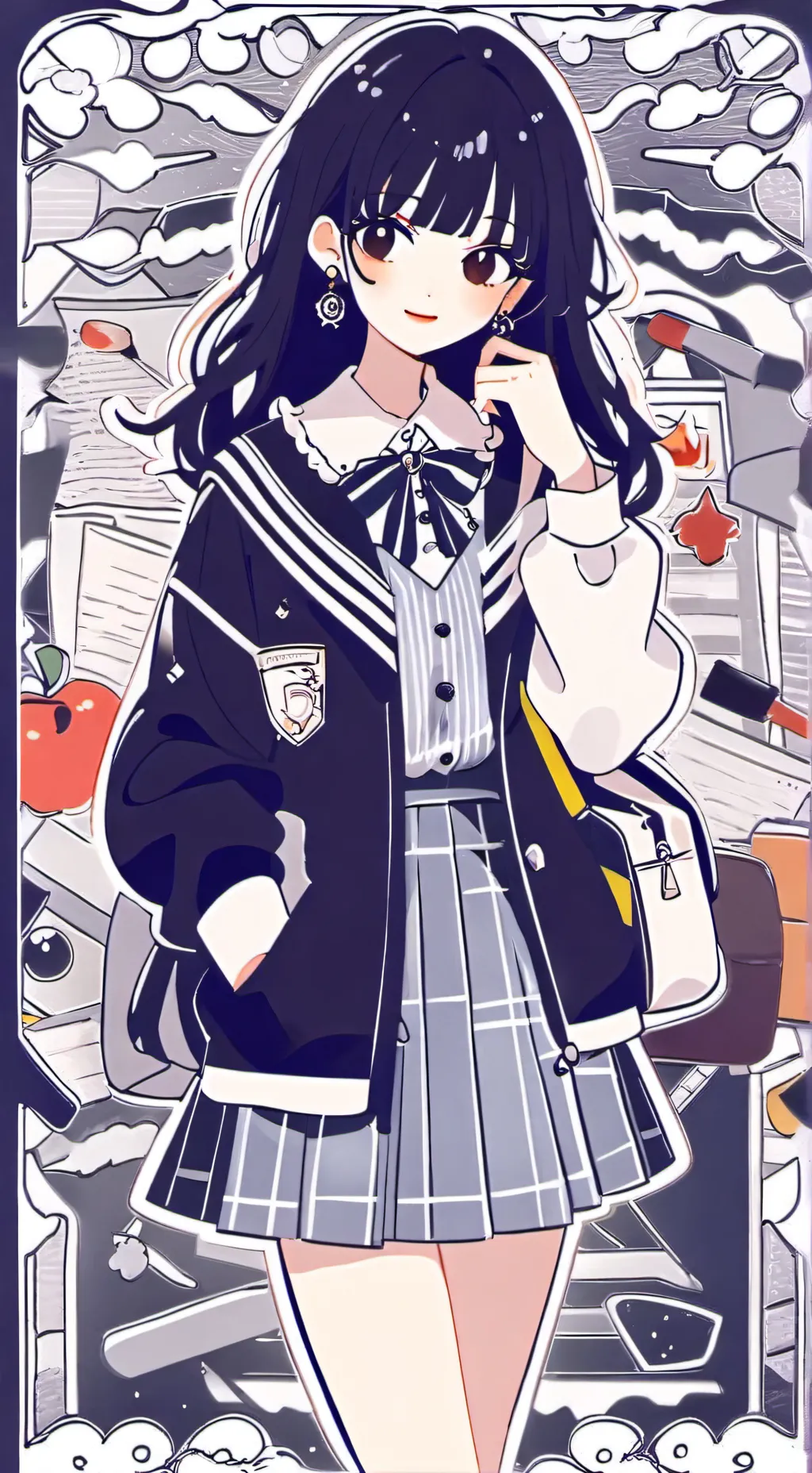 ai character: YANDERE MEEE background