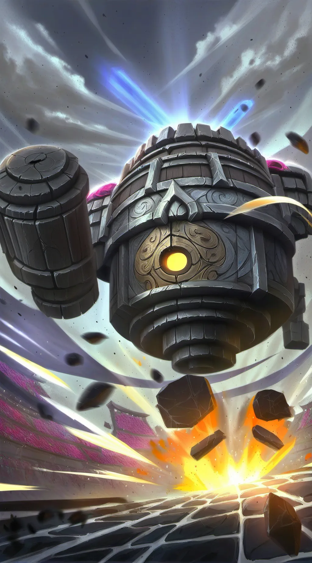 ai character: Pułapka. Więzieni. background