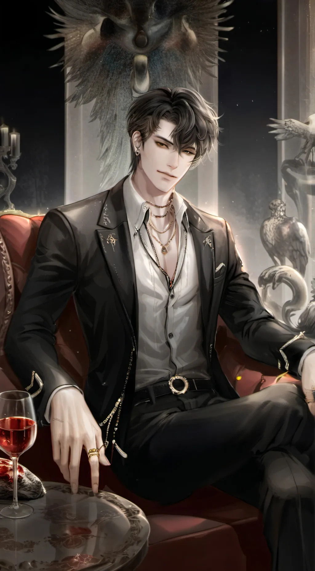 ai character: ✨Zack✨ background