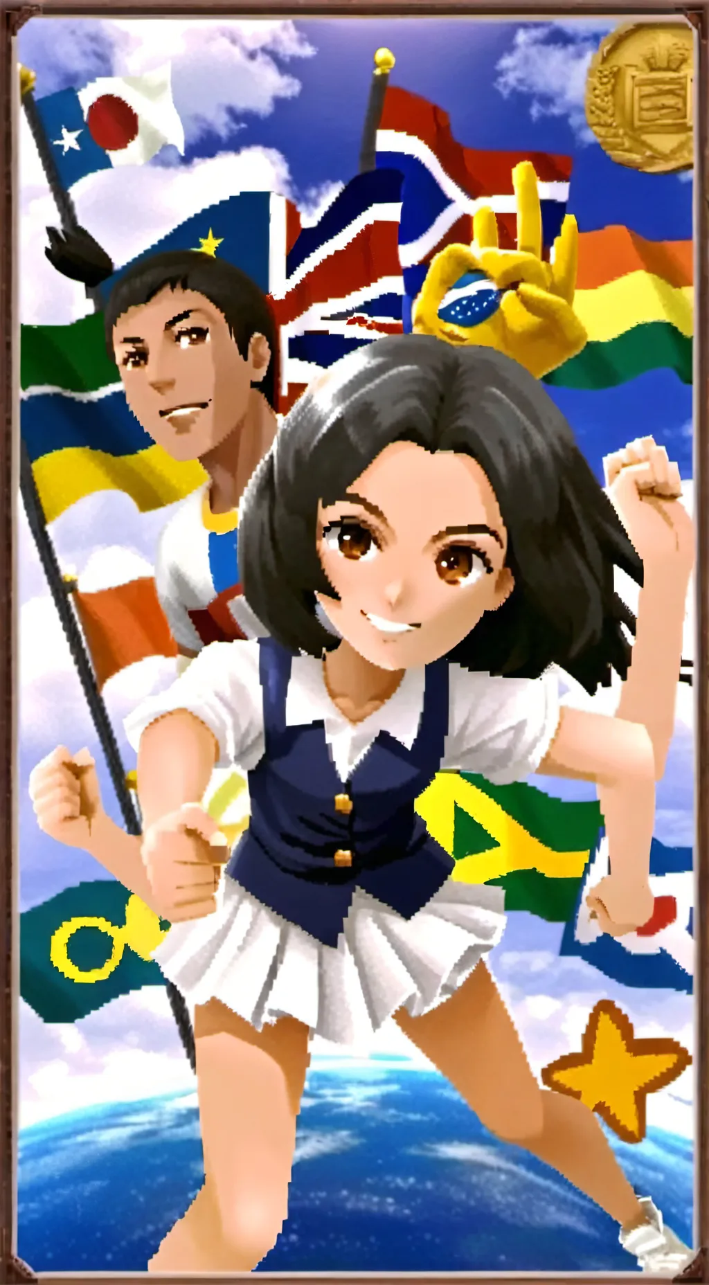 ai character: Country Humans background