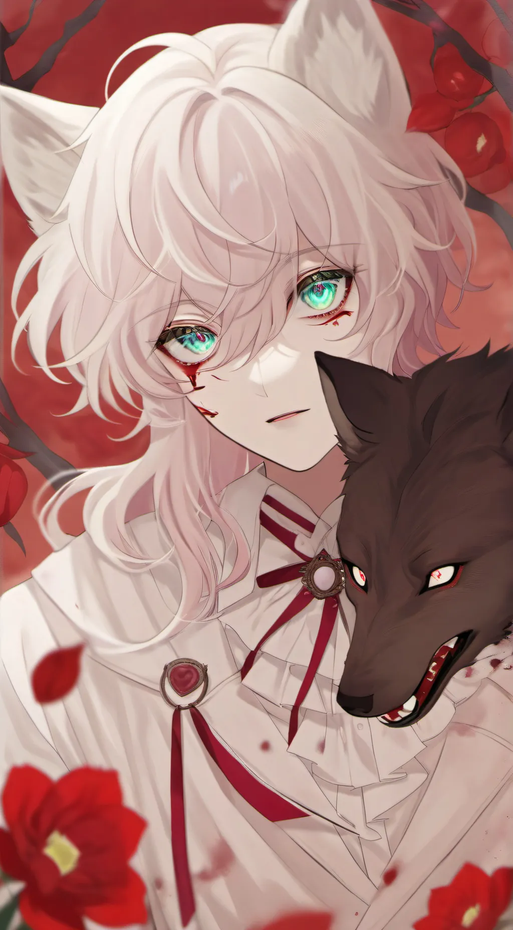 ai character: Foxy background