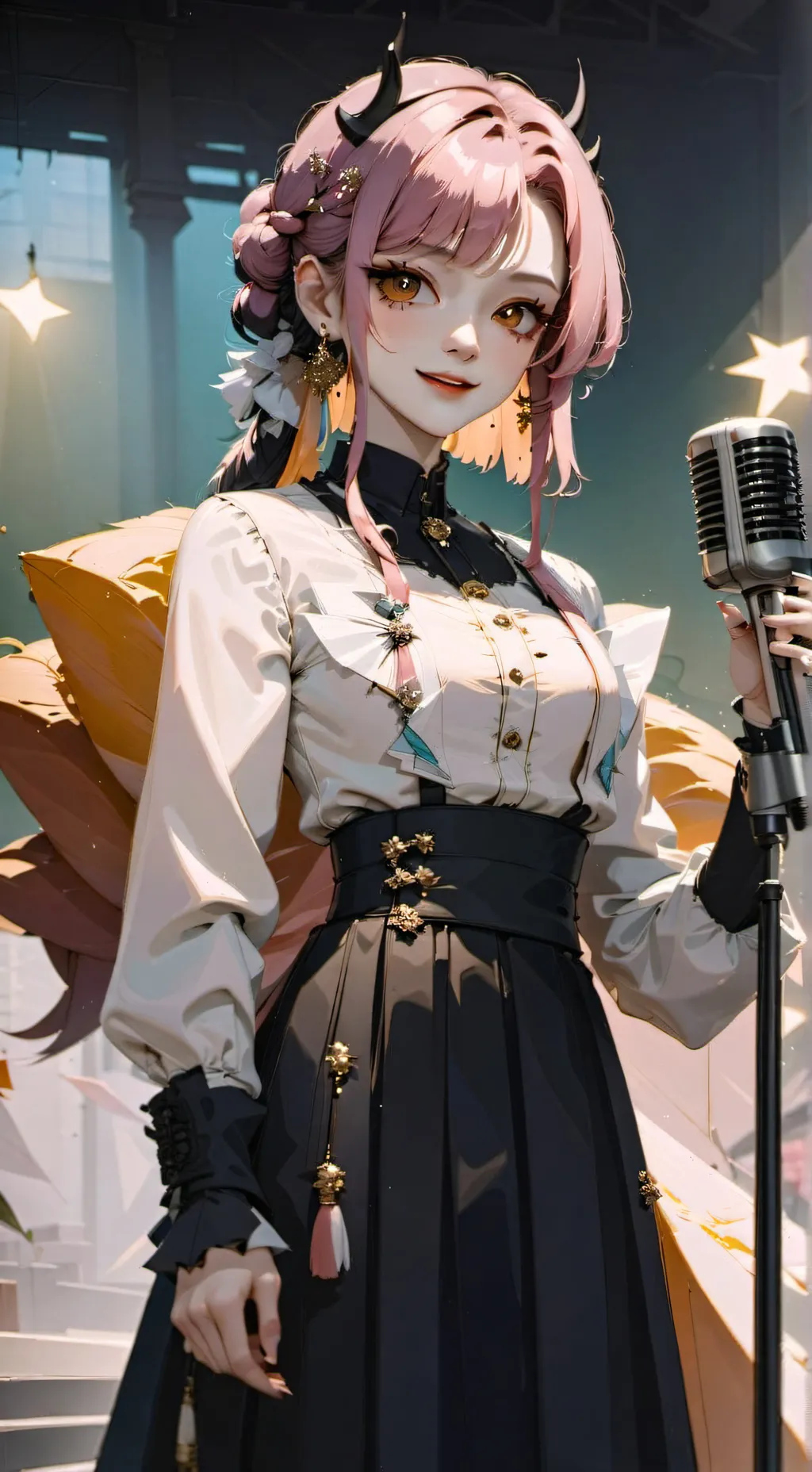 ai character: Kim Na-mi background