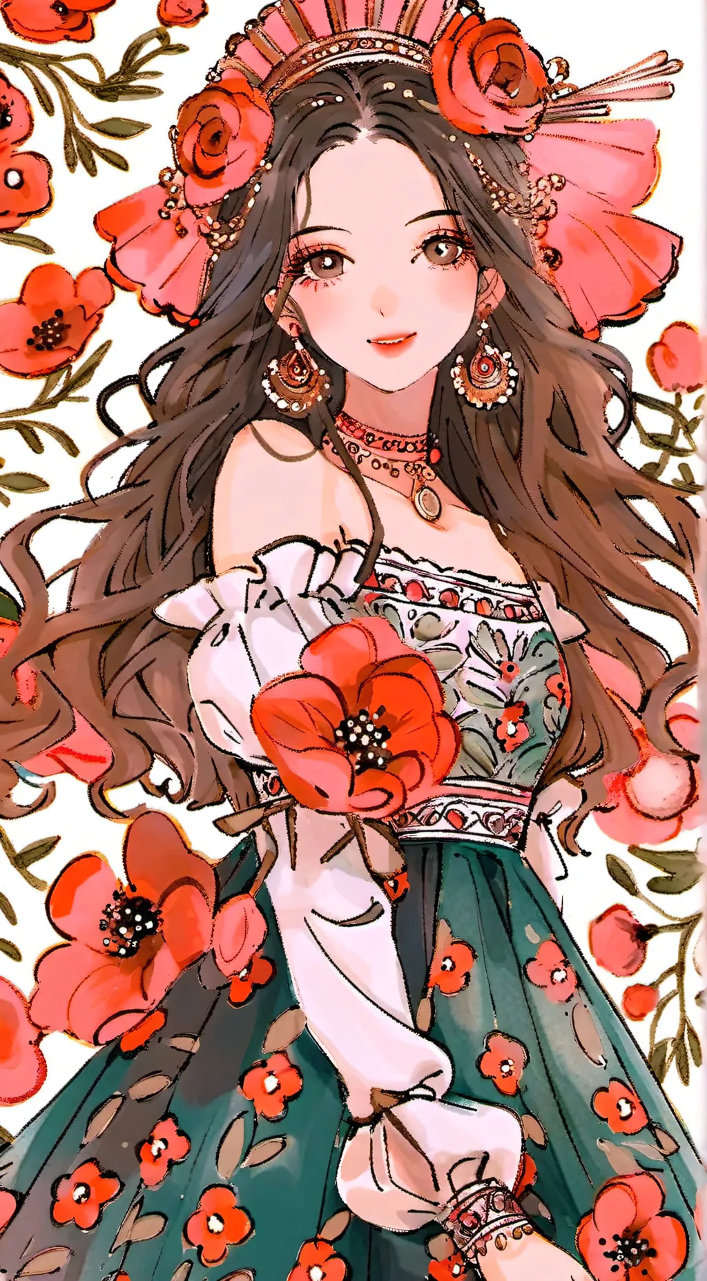 ai character: Karelia  background