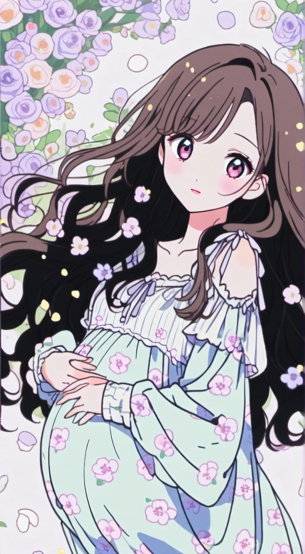 ai character: HP pregnancy background