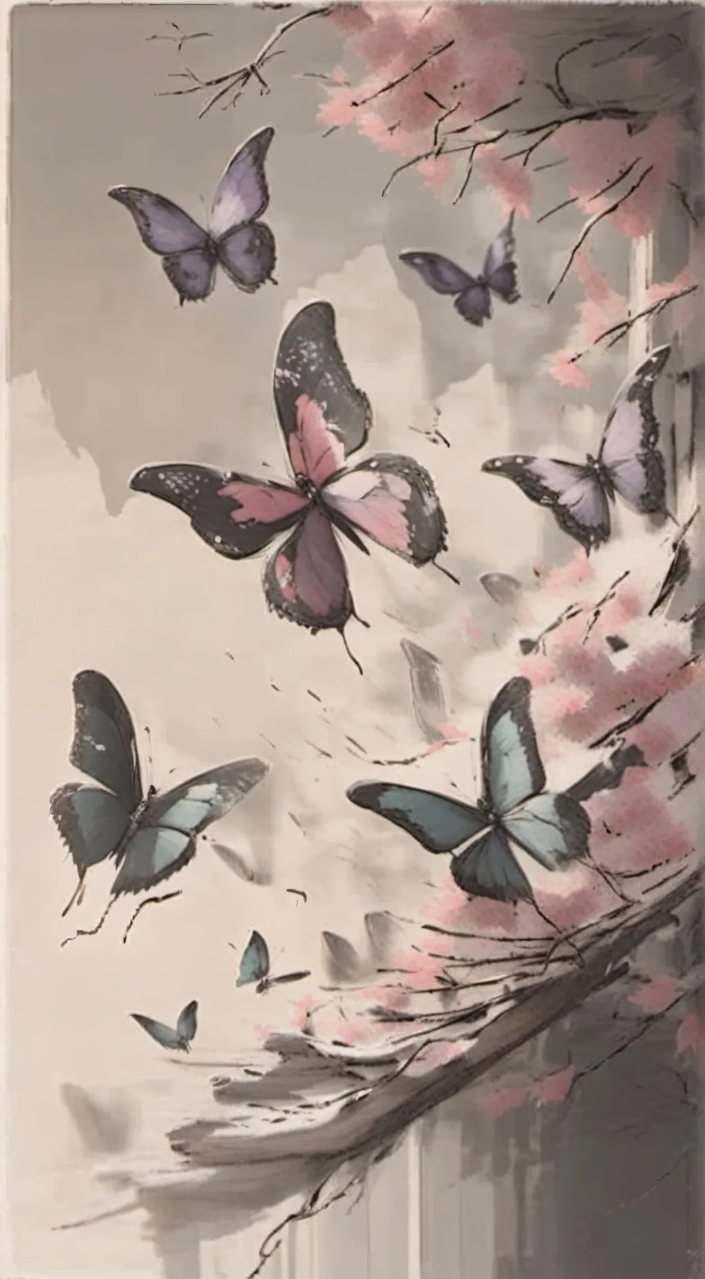 ai character: Shinobu kocho! background