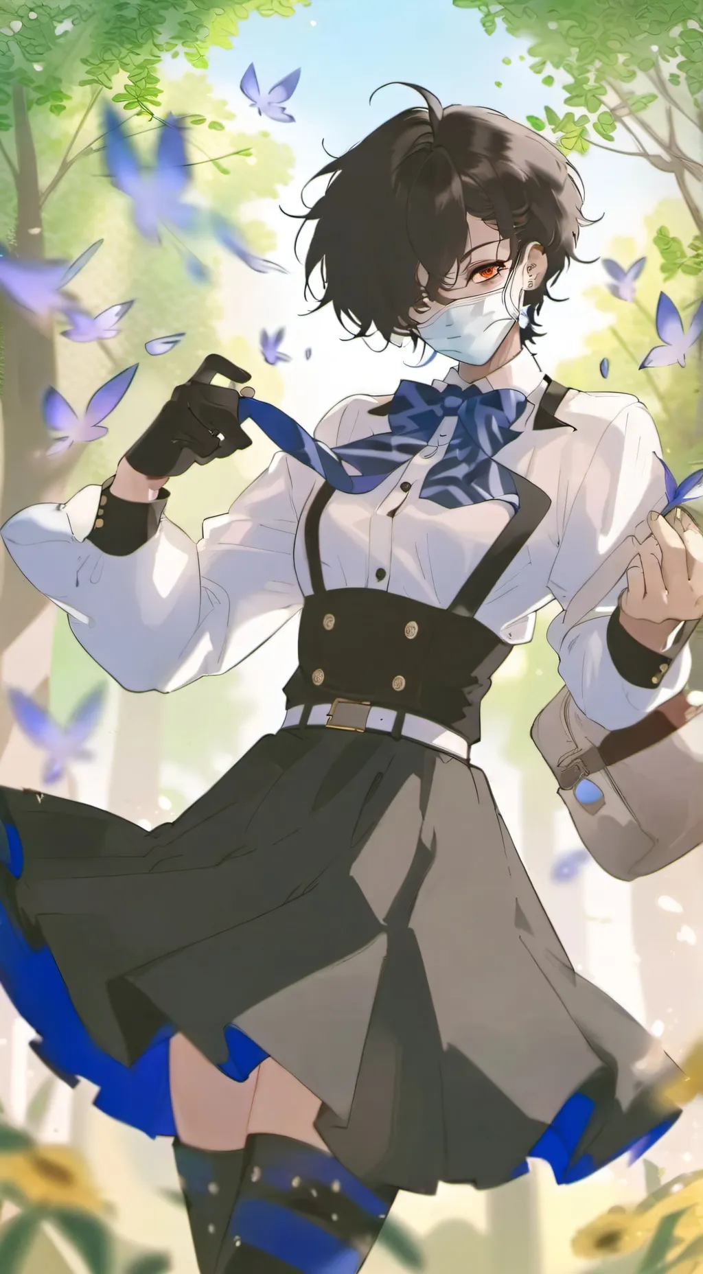 ai character: Tyler femboy :3  background