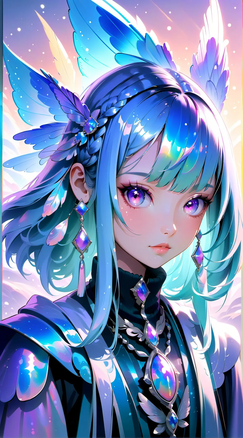 ai character: Kiss booth background