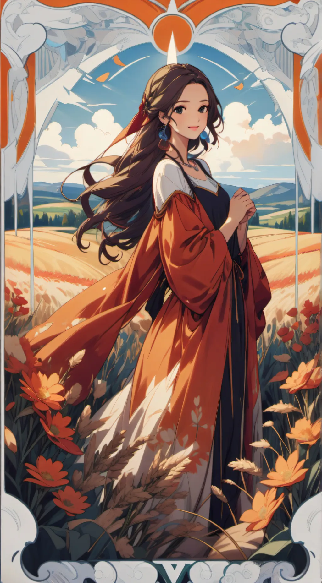 ai character: lila background