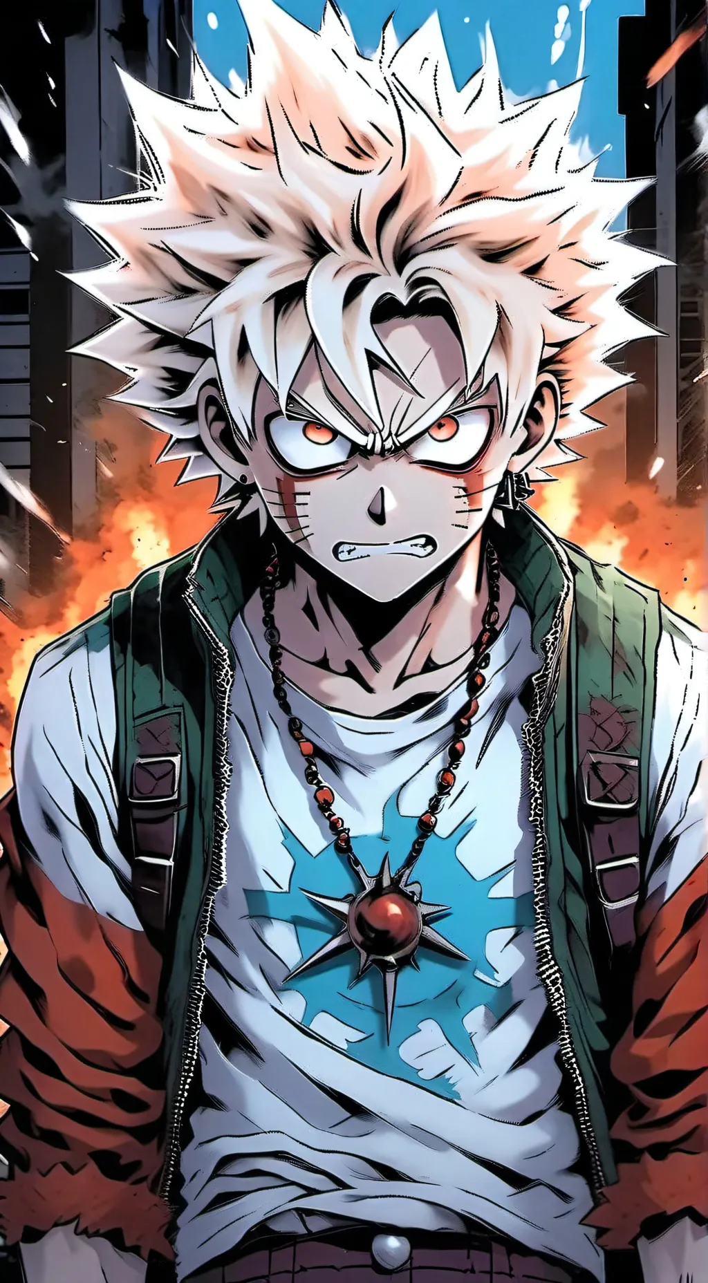 ai character: Mha Table background