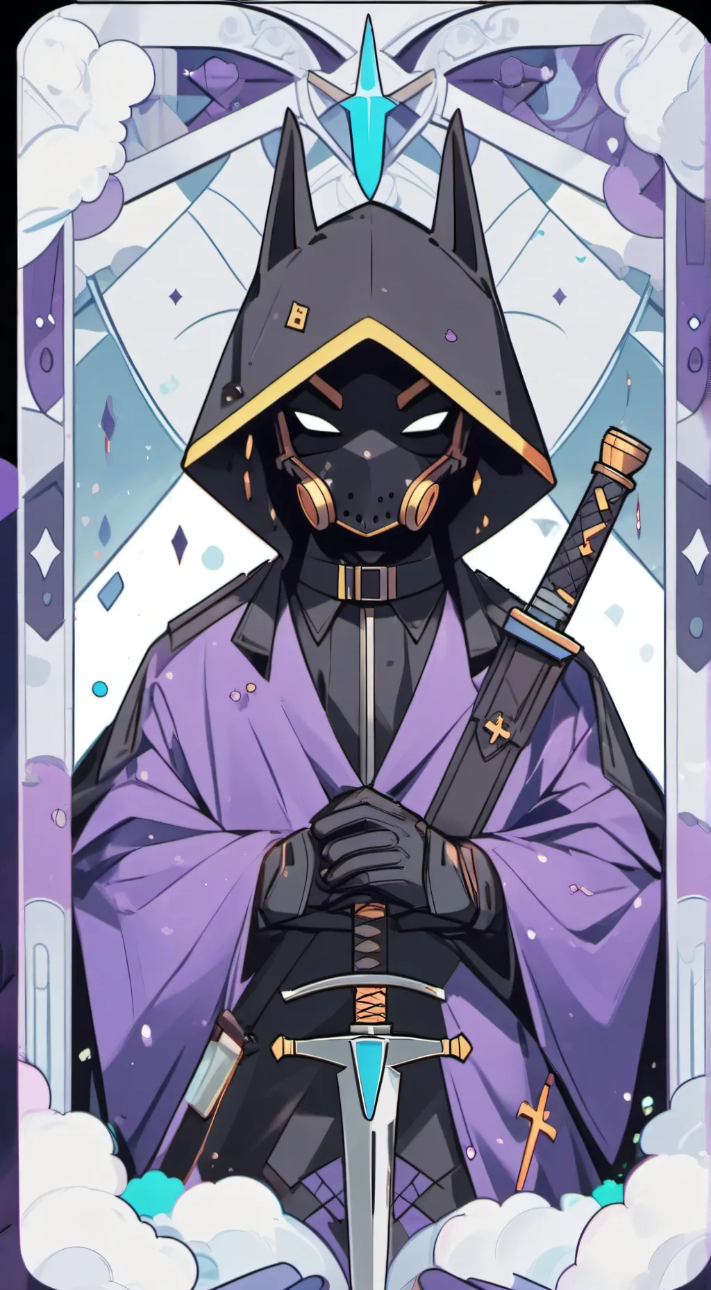 ai character: Ai corrupt bacon background