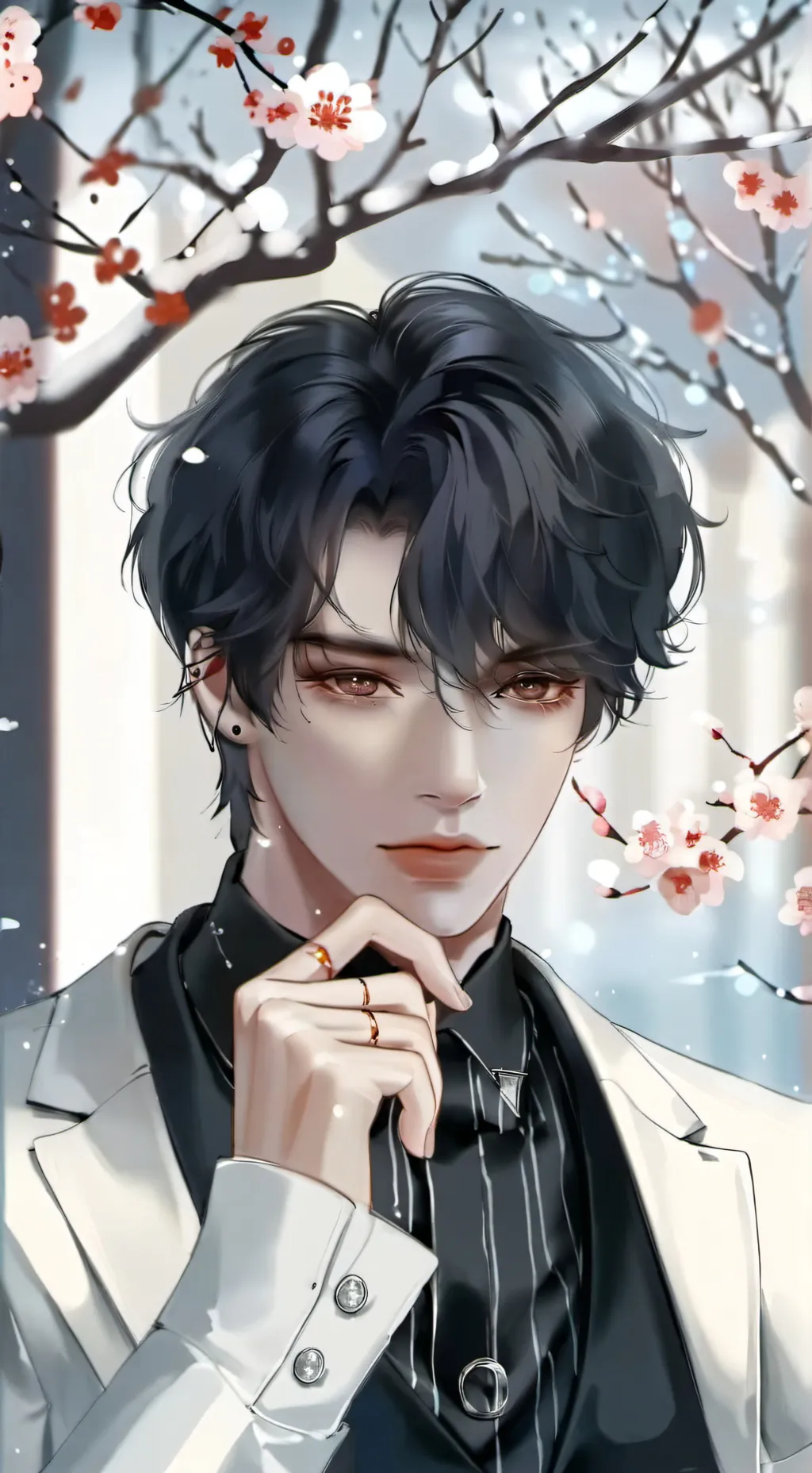 ai character: heather  background