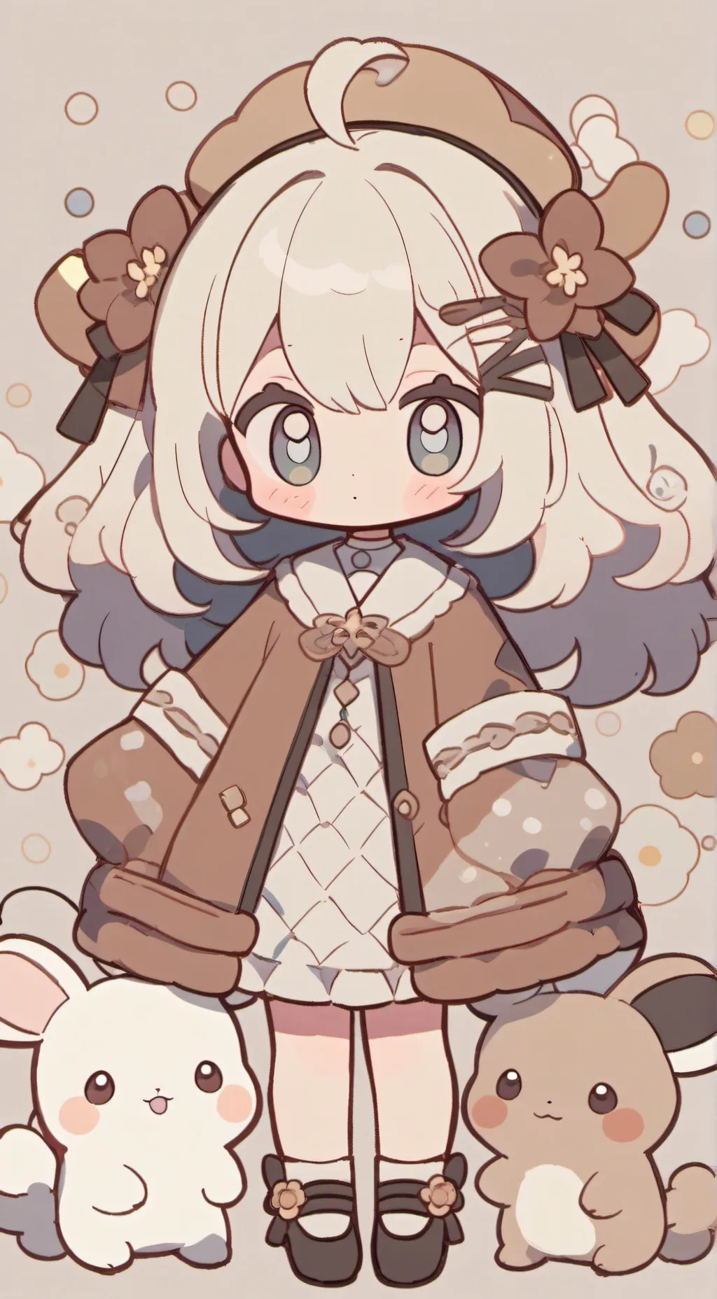ai character: bunny kiki background